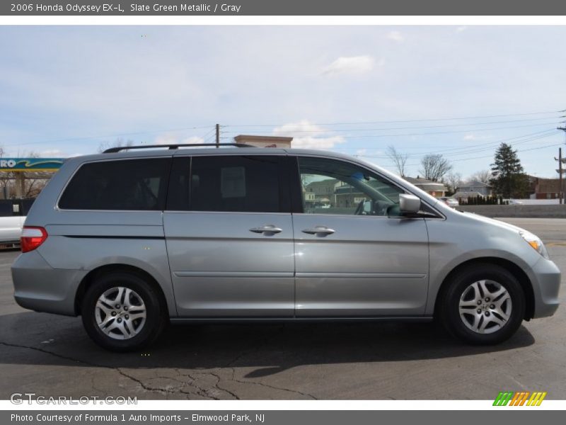 Slate Green Metallic / Gray 2006 Honda Odyssey EX-L