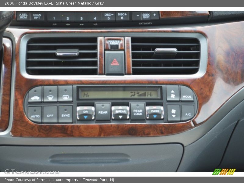 Slate Green Metallic / Gray 2006 Honda Odyssey EX-L