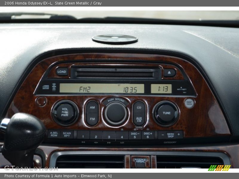 Slate Green Metallic / Gray 2006 Honda Odyssey EX-L