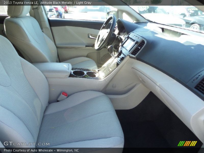 Attitude Black Metallic / Light Gray 2013 Toyota Venza LE