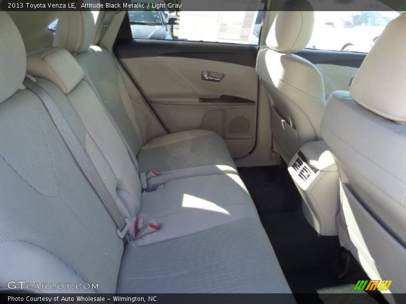 Attitude Black Metallic / Light Gray 2013 Toyota Venza LE