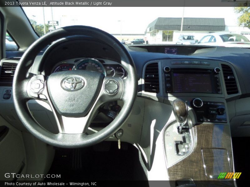 Attitude Black Metallic / Light Gray 2013 Toyota Venza LE