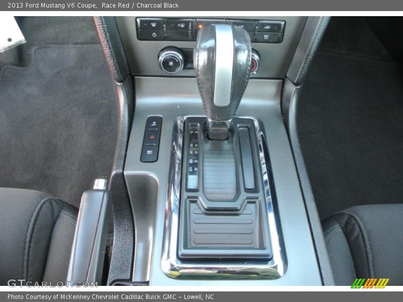 Race Red / Charcoal Black 2013 Ford Mustang V6 Coupe