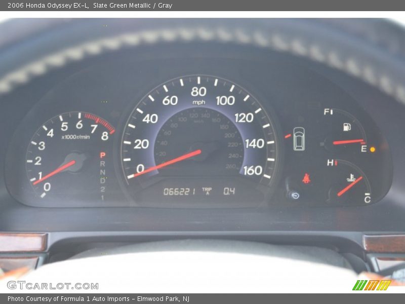 Slate Green Metallic / Gray 2006 Honda Odyssey EX-L