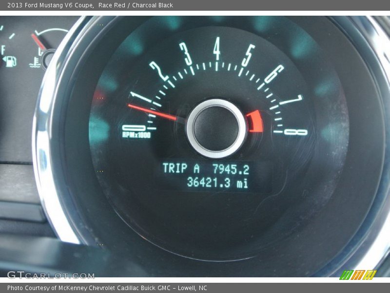 Race Red / Charcoal Black 2013 Ford Mustang V6 Coupe