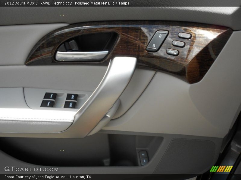 Polished Metal Metallic / Taupe 2012 Acura MDX SH-AWD Technology