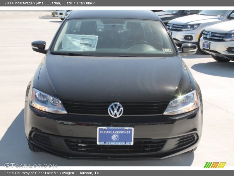 Black / Titan Black 2014 Volkswagen Jetta SE Sedan