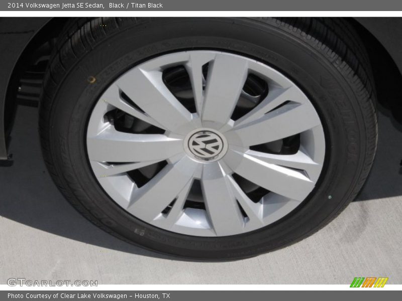 Black / Titan Black 2014 Volkswagen Jetta SE Sedan