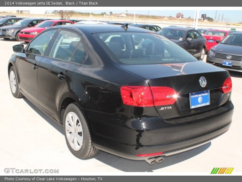 Black / Titan Black 2014 Volkswagen Jetta SE Sedan