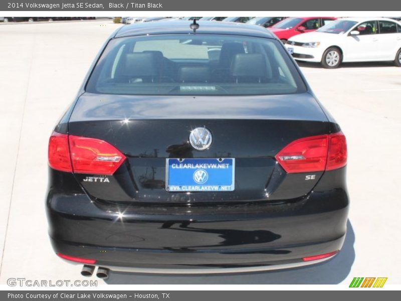 Black / Titan Black 2014 Volkswagen Jetta SE Sedan