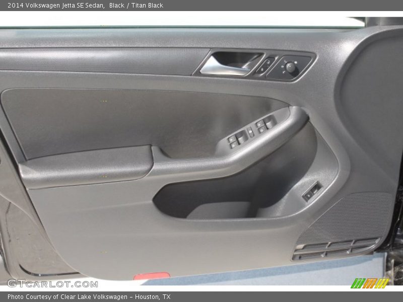 Black / Titan Black 2014 Volkswagen Jetta SE Sedan