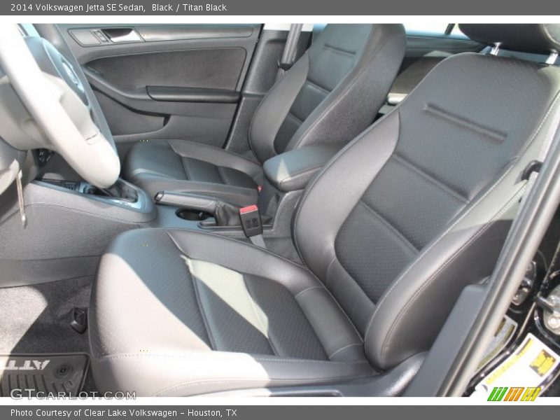 Black / Titan Black 2014 Volkswagen Jetta SE Sedan
