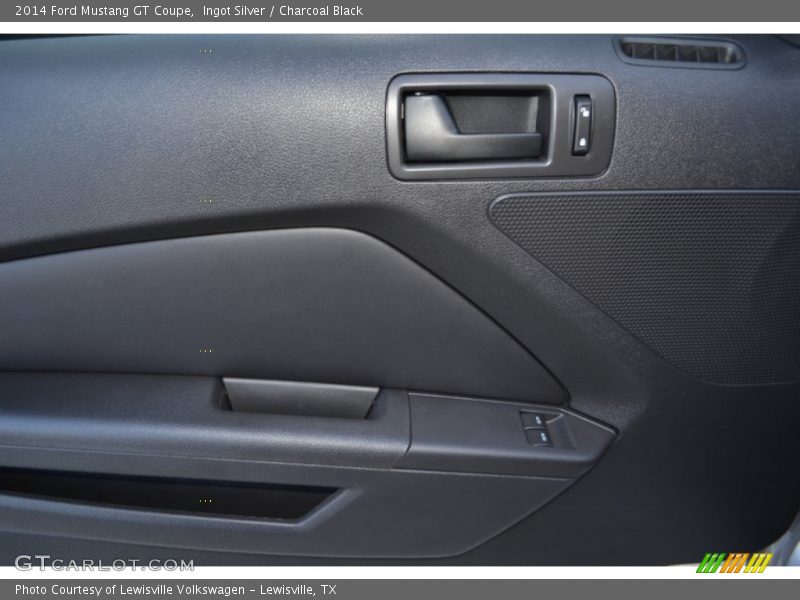Ingot Silver / Charcoal Black 2014 Ford Mustang GT Coupe