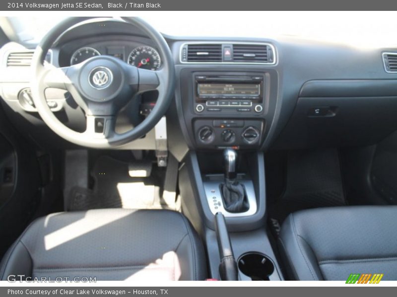 Black / Titan Black 2014 Volkswagen Jetta SE Sedan