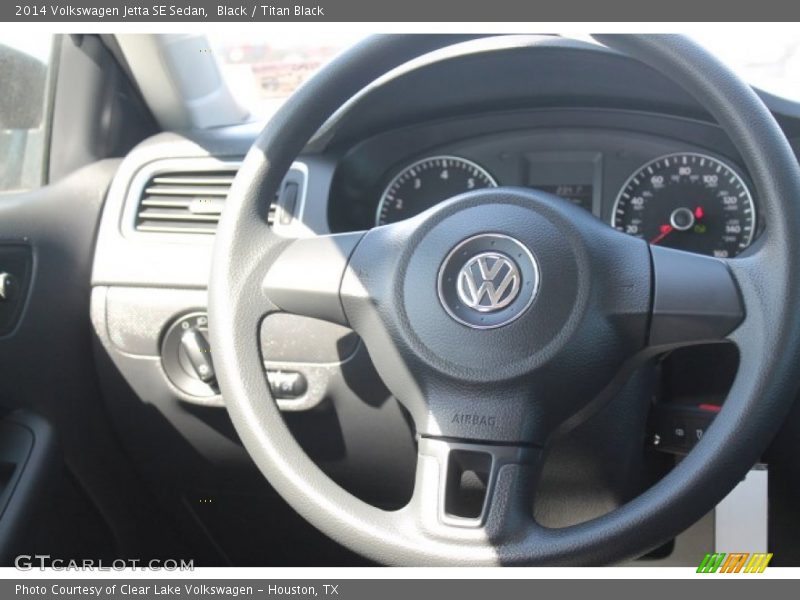 Black / Titan Black 2014 Volkswagen Jetta SE Sedan