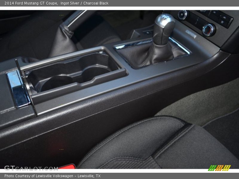 Ingot Silver / Charcoal Black 2014 Ford Mustang GT Coupe