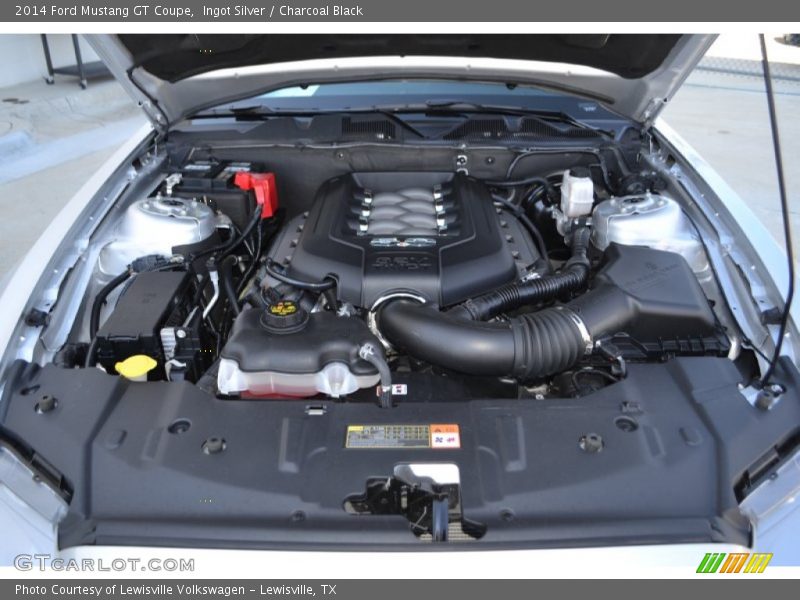 Ingot Silver / Charcoal Black 2014 Ford Mustang GT Coupe
