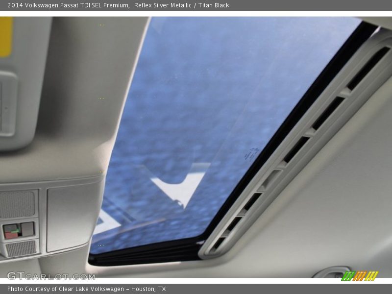 Reflex Silver Metallic / Titan Black 2014 Volkswagen Passat TDI SEL Premium