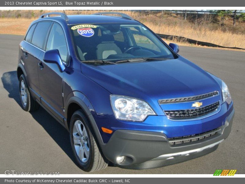 Blue Topaz Metallic / Black 2013 Chevrolet Captiva Sport LS