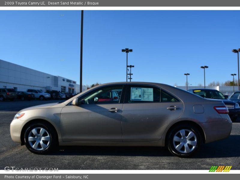 Desert Sand Metallic / Bisque 2009 Toyota Camry LE