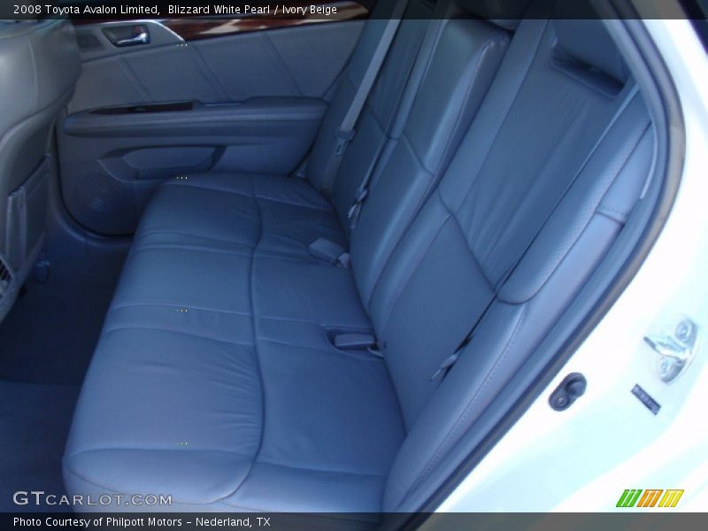 Blizzard White Pearl / Ivory Beige 2008 Toyota Avalon Limited