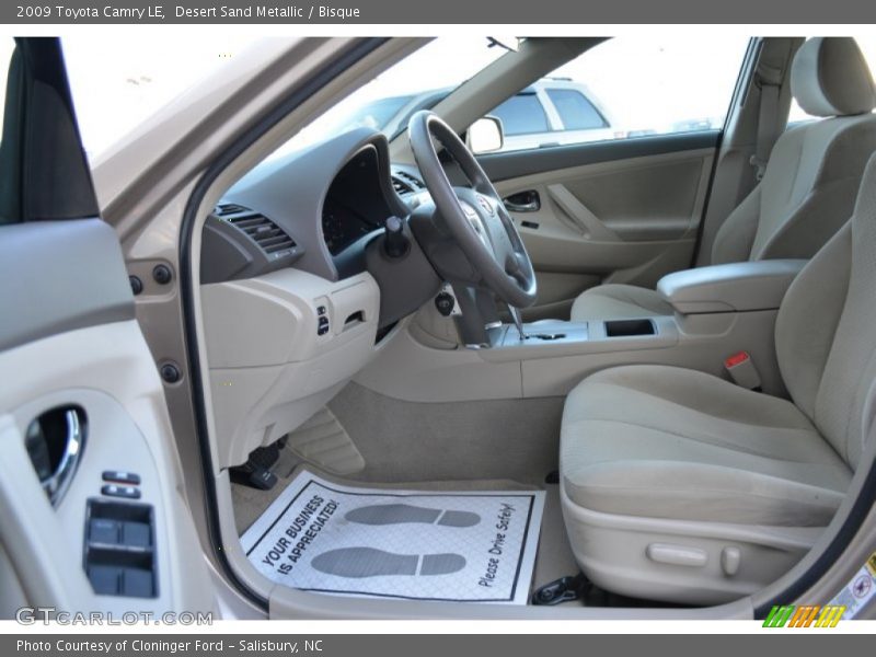 Desert Sand Metallic / Bisque 2009 Toyota Camry LE
