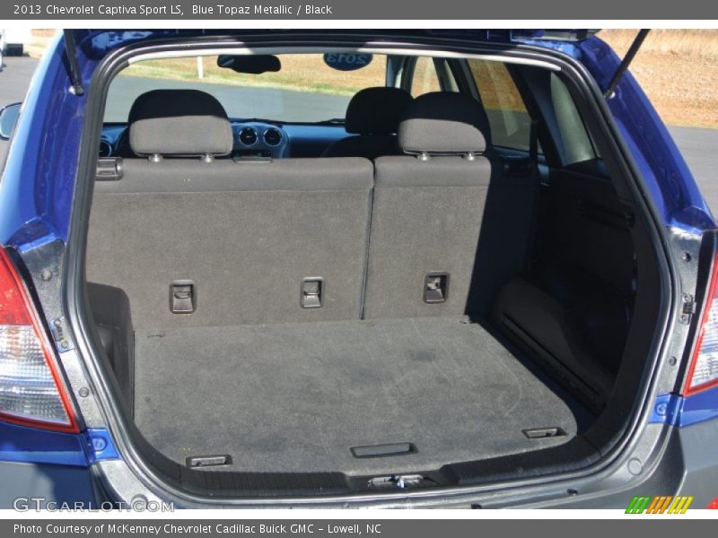 Blue Topaz Metallic / Black 2013 Chevrolet Captiva Sport LS