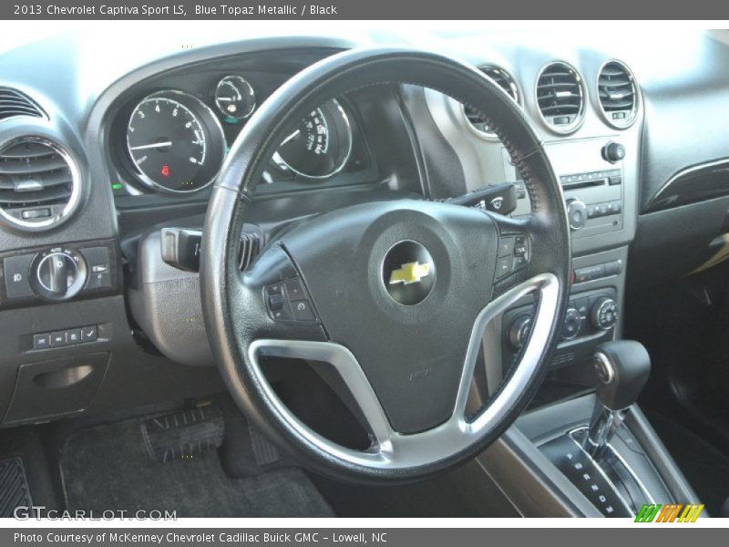 Blue Topaz Metallic / Black 2013 Chevrolet Captiva Sport LS