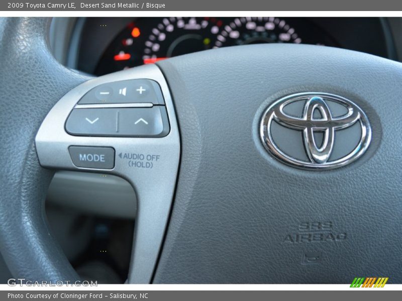 Desert Sand Metallic / Bisque 2009 Toyota Camry LE