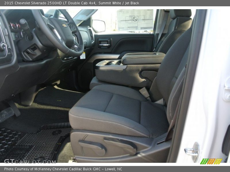 Summit White / Jet Black 2015 Chevrolet Silverado 2500HD LT Double Cab 4x4