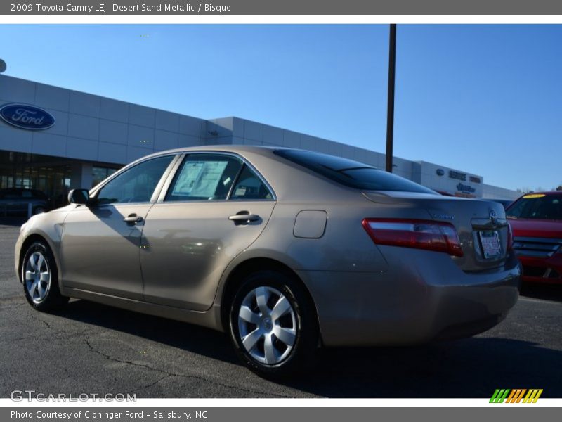 Desert Sand Metallic / Bisque 2009 Toyota Camry LE