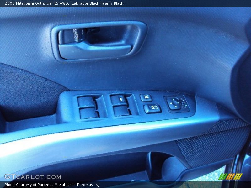 Labrador Black Pearl / Black 2008 Mitsubishi Outlander ES 4WD