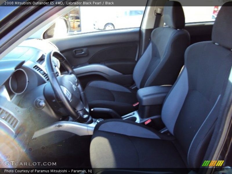 Labrador Black Pearl / Black 2008 Mitsubishi Outlander ES 4WD