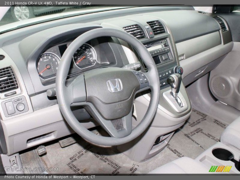 Dashboard of 2011 CR-V LX 4WD