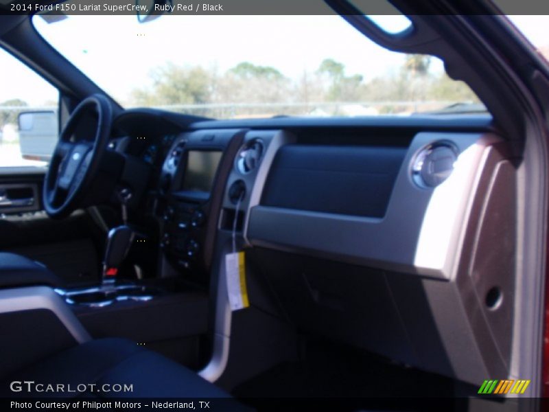Ruby Red / Black 2014 Ford F150 Lariat SuperCrew