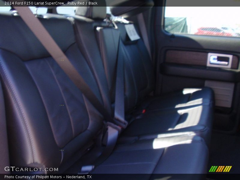 Ruby Red / Black 2014 Ford F150 Lariat SuperCrew