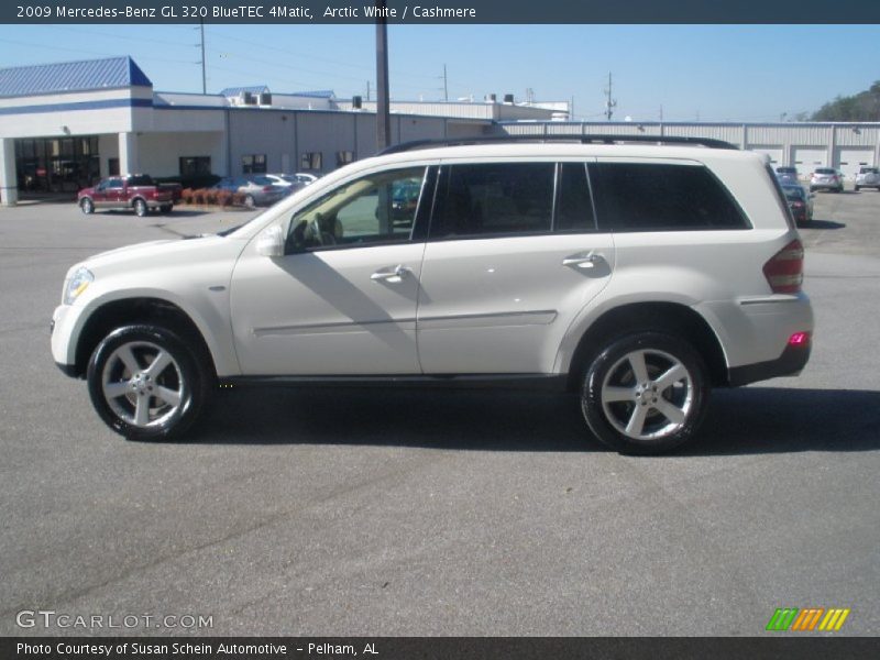 Arctic White / Cashmere 2009 Mercedes-Benz GL 320 BlueTEC 4Matic