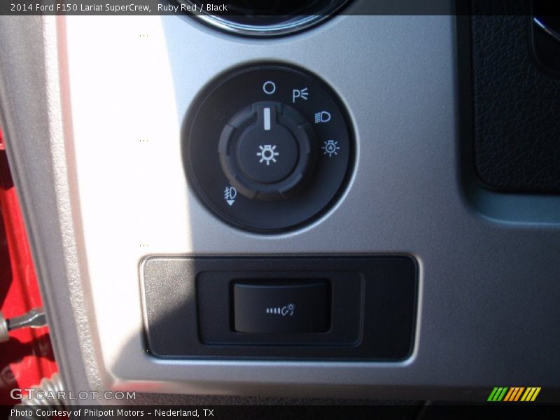 Ruby Red / Black 2014 Ford F150 Lariat SuperCrew