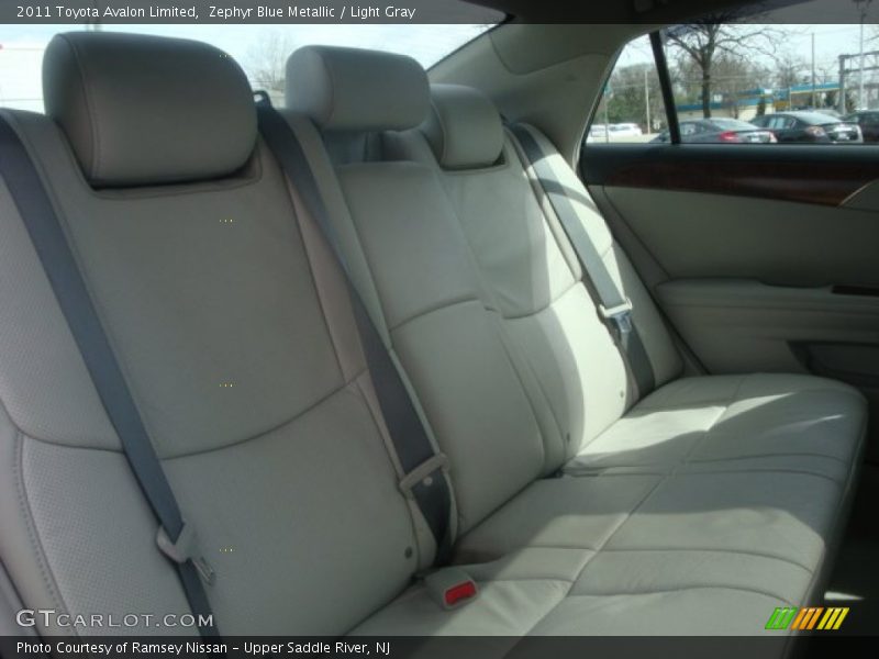 Zephyr Blue Metallic / Light Gray 2011 Toyota Avalon Limited