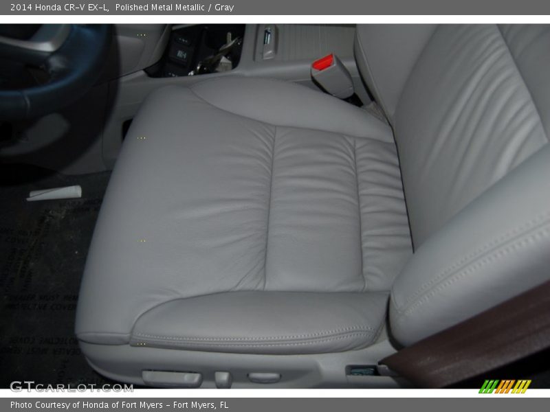 Polished Metal Metallic / Gray 2014 Honda CR-V EX-L