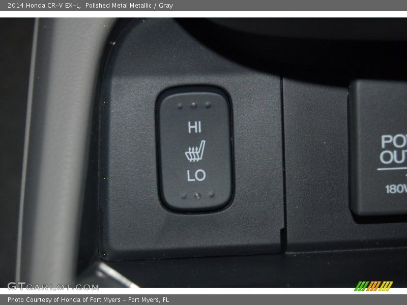 Polished Metal Metallic / Gray 2014 Honda CR-V EX-L