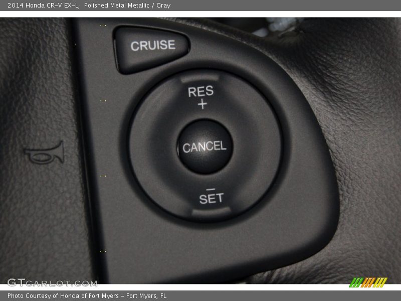 Polished Metal Metallic / Gray 2014 Honda CR-V EX-L