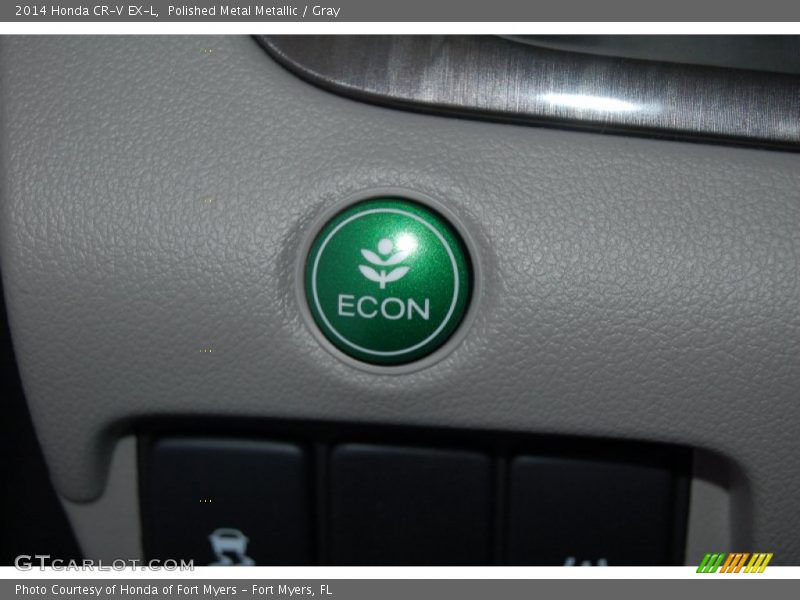 Polished Metal Metallic / Gray 2014 Honda CR-V EX-L