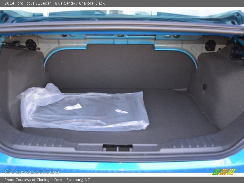 Blue Candy / Charcoal Black 2014 Ford Focus SE Sedan