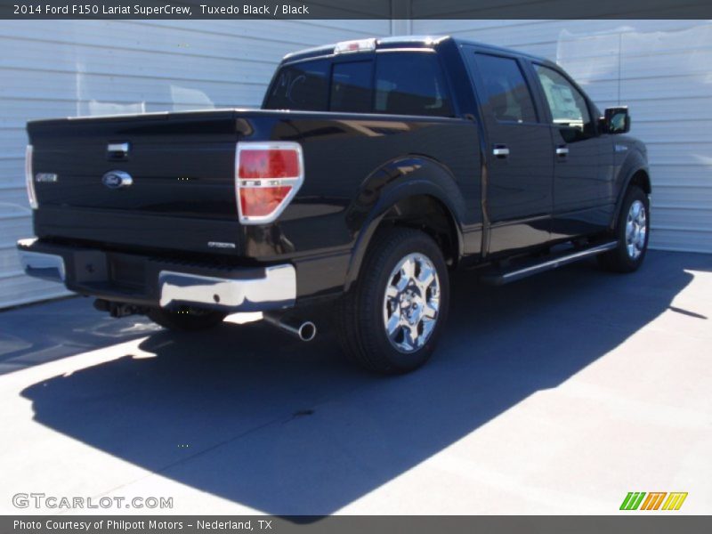 Tuxedo Black / Black 2014 Ford F150 Lariat SuperCrew