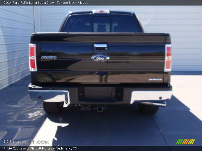 Tuxedo Black / Black 2014 Ford F150 Lariat SuperCrew