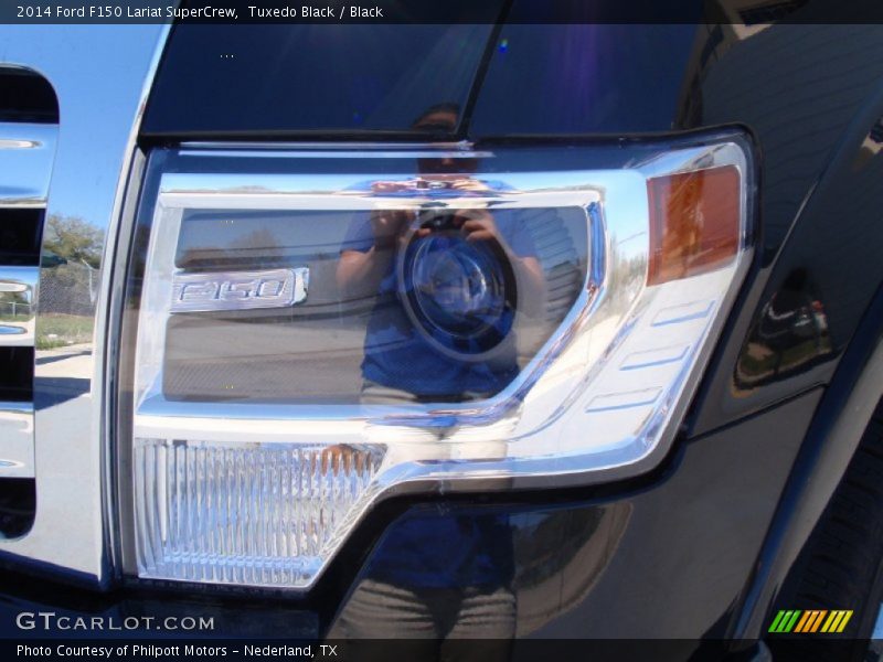 Tuxedo Black / Black 2014 Ford F150 Lariat SuperCrew