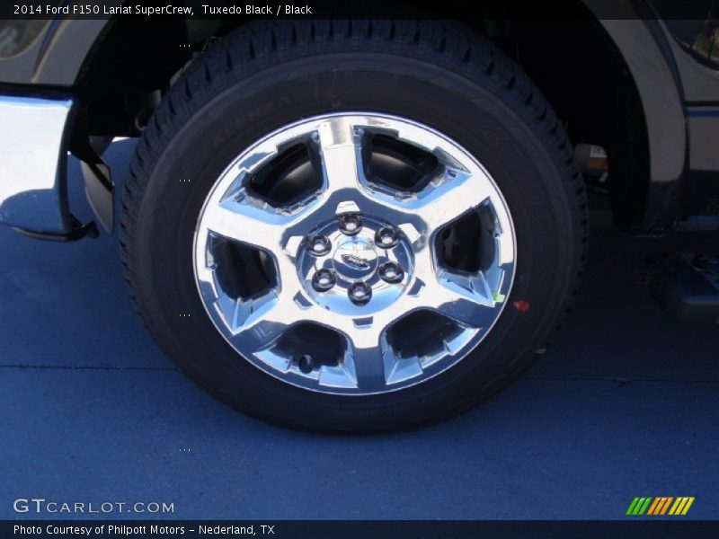 Tuxedo Black / Black 2014 Ford F150 Lariat SuperCrew