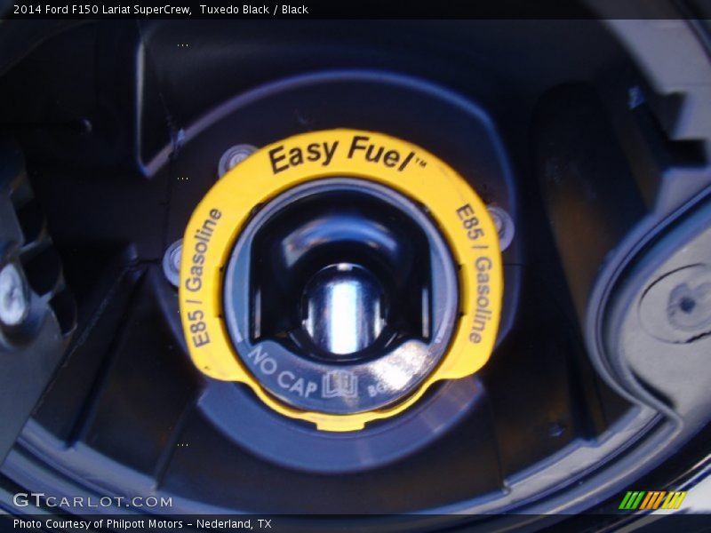 Tuxedo Black / Black 2014 Ford F150 Lariat SuperCrew