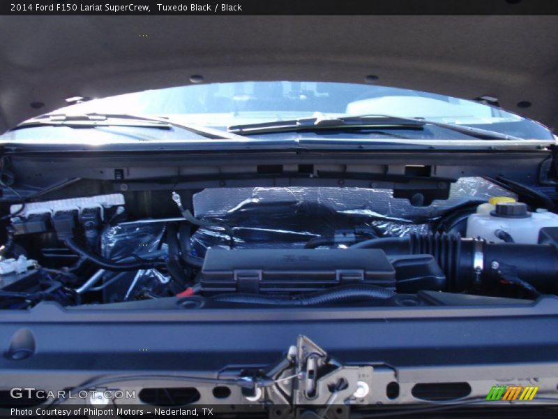 Tuxedo Black / Black 2014 Ford F150 Lariat SuperCrew